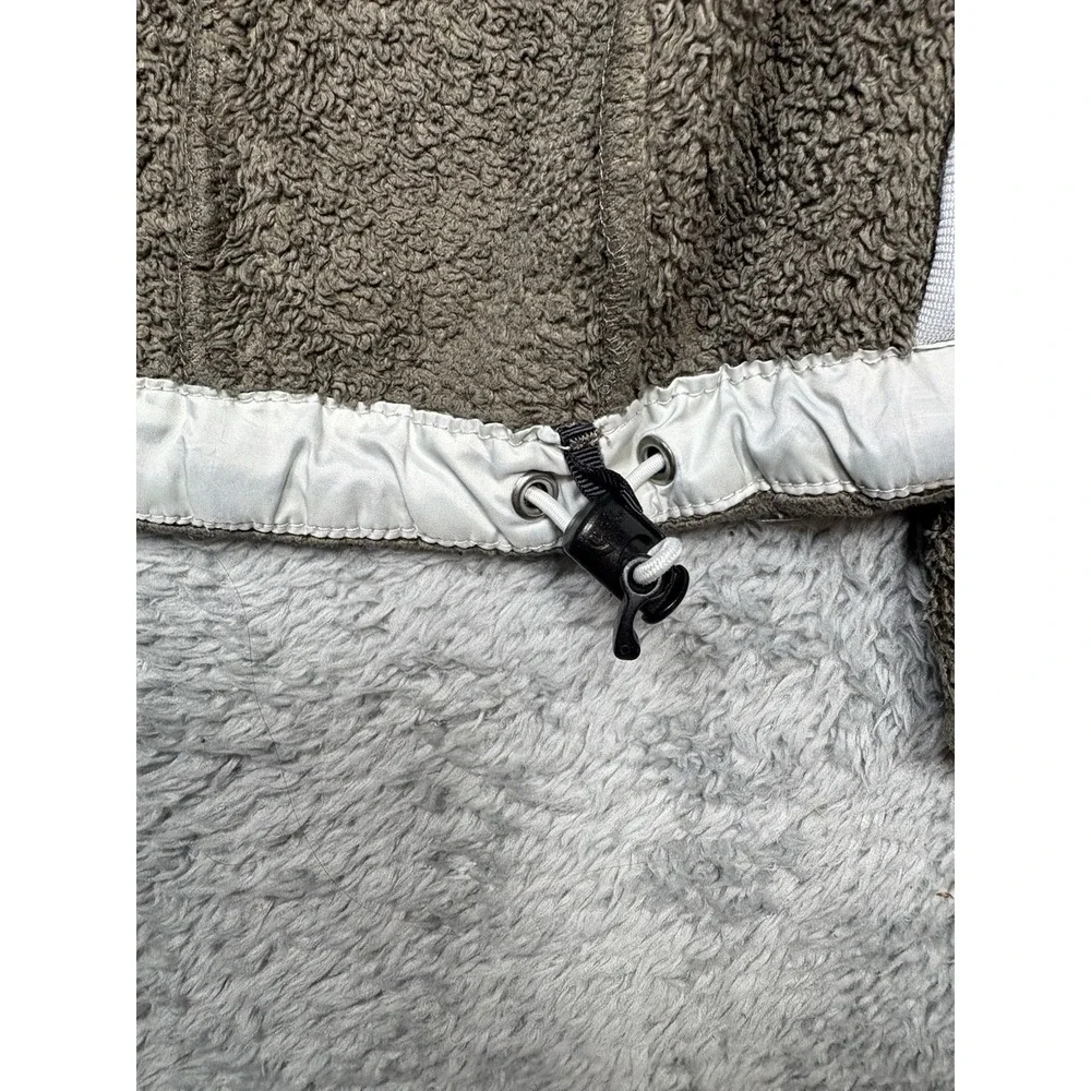 The North Face Jacket Womens XS Brown Osito Fleece‎ Full Zip Logo Outdoor Fuzzy